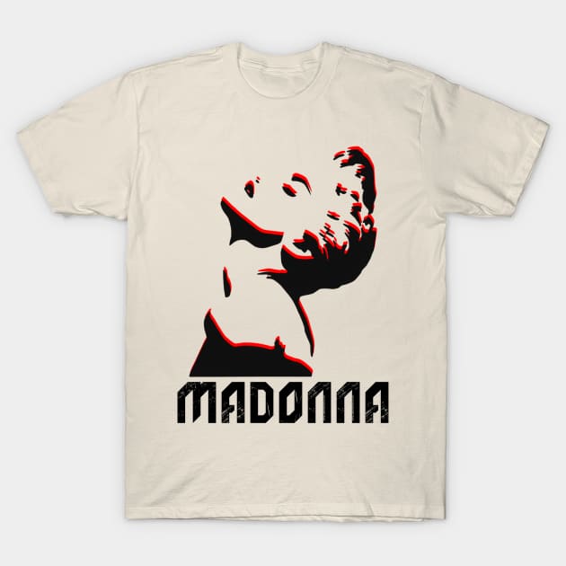 Madonna t-shirt T-Shirt by Galank